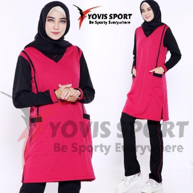 SETELAN TUNIK WANITA YOVIS SPORT