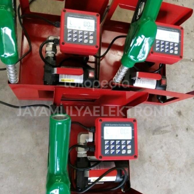 Paket Flowmeter Flow Meter Digital Pompa Transfer BBM SOLAR