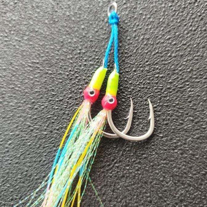 Metal Jig Cumi 40, 60, 80, 100, 150gr Full GID + Skrit Metal jig squid