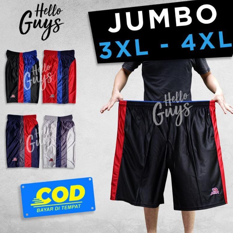 PREMIUM CELANA BASKET JUMBO XL-XXXL/CELANA PENDEK PRIA PARAGON SUPER JUMBO/CELANA PENDEK PARAGON JUM