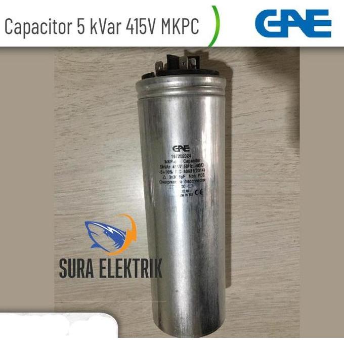 Promo Kapasitor 5 KVAR 3P 415V MKP-c Eco GAE Diskon