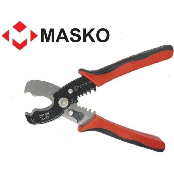 Promo SINTE MASKO Gunting Kabel Kawat Tembaga Tang Potong Kupas Plier Wire Diskon