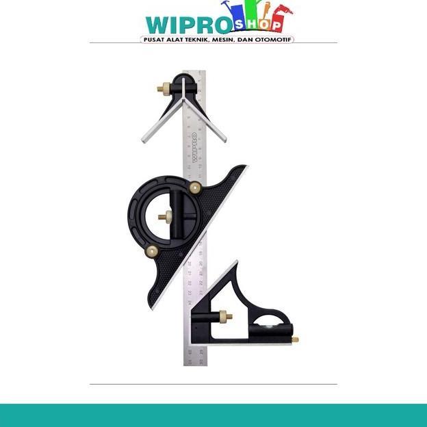 Promo WIPRO Penggaris Kombinasi  PGK-412S 12" Penggaris Kombinasi  PGK-412S 12" Diskon
