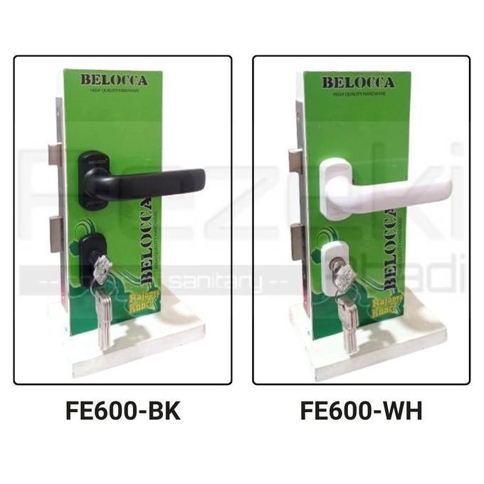 Kunci Pintu Aluminium Belocca - Handle Rossete Kunci PintuBesiTeralis