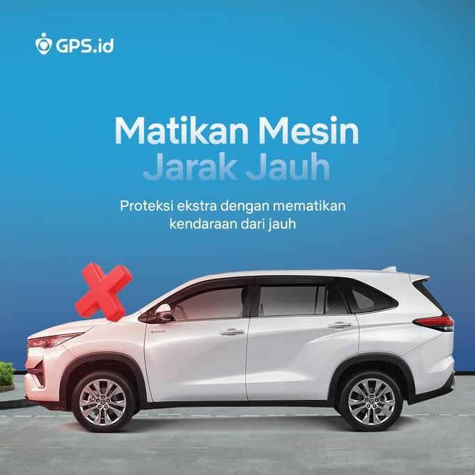 Gps.Id Plus Guarda C40 Gps Tracker Pelacak Kendaraan Jaringan 4G Matikan Mesin Jarak Jauh - Gratis P
