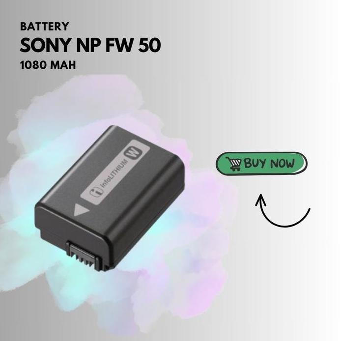 Battery Sony Np Fw50 1080 Mah Second