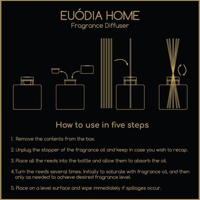 New Euodia Home Fragrance Diffuser Rue Saint-Honore 120 Ml