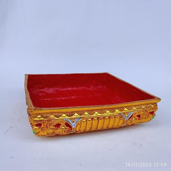 .........] Wadah Fiber Bokoran tempat sodan fiber 19cm ukir bali