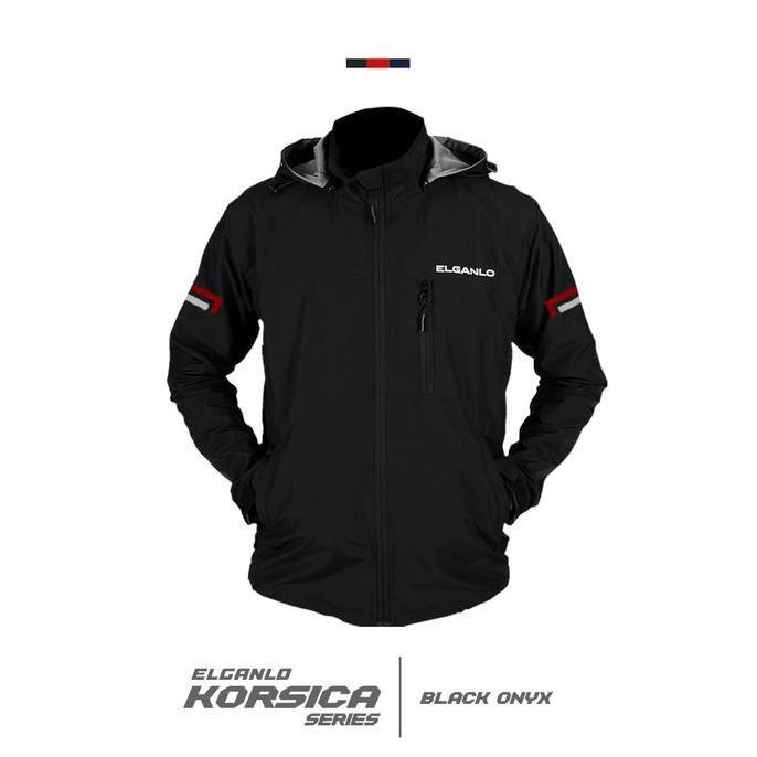 ELGANLO - Jaket Motor Pria Windbreaker Jaket Touring Anti Angin & Anti Air Sport Korsica Series Bisa