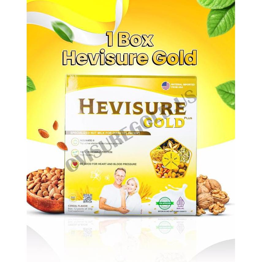 Milkwiol- Hevisure Gold Bahan Susu Usa Untuk Diabetes ,Hevisure Gold Milk