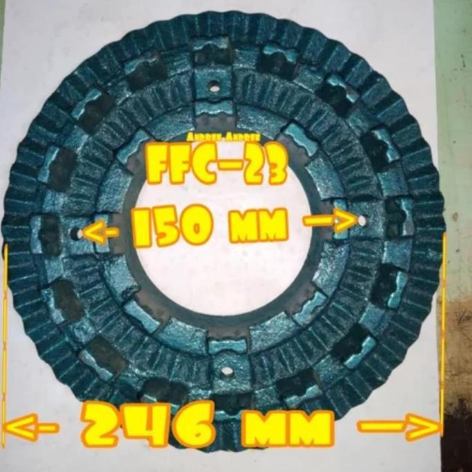 *****] FFC23 Gigi Pintu Gilingan Saringan Tepung Diskmill FFC-23 FFC 23