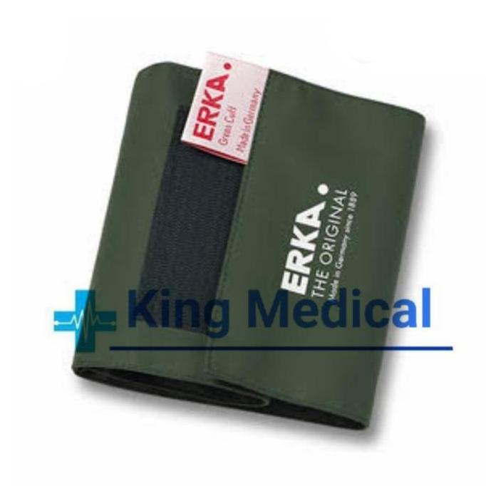 Manset Tensimeter/Velcro Cuff Superb Green Double Tube Erka Germany