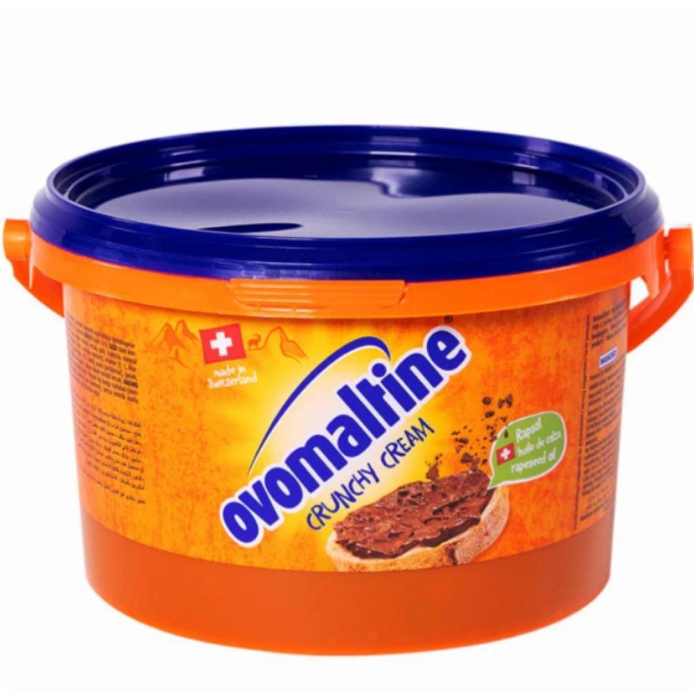 [CAQUEEN] Ovomaltine Crunchy Cream / Selai Roti Cokelat   2,5 KG . EXP. OKTOBER 2026
