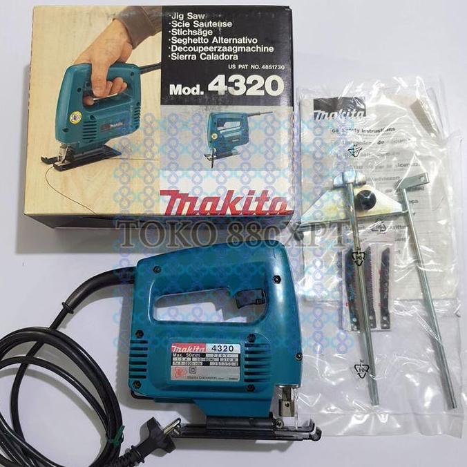 $+$+$+$+] Makita 4320 Mesin Gergaji Jig Saw Kayu