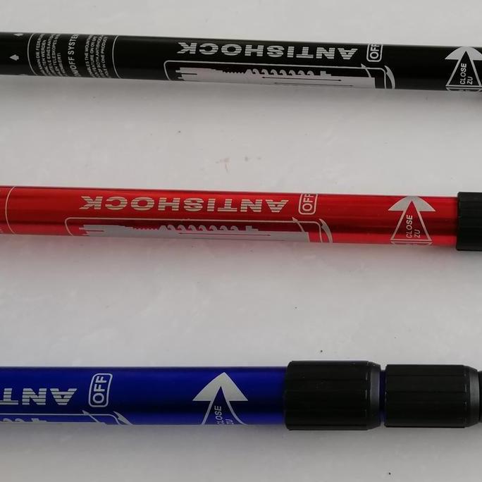 Trekking Pole 135 Cm Gagang Bengkok Track Pole Tongkat Hiking Ung