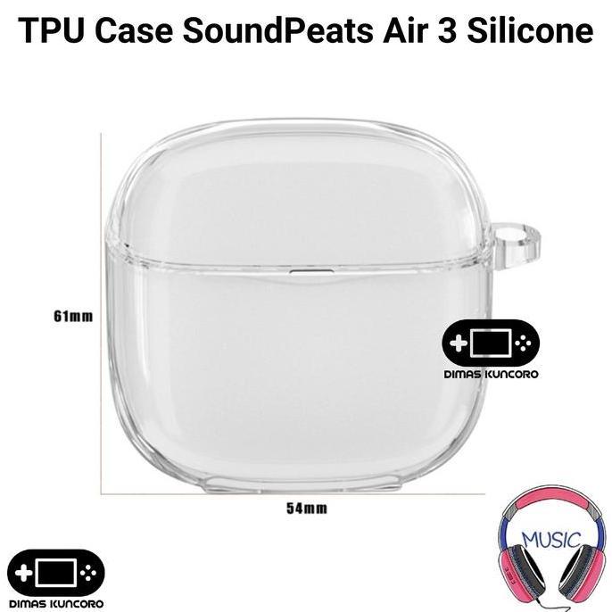 TPU Case Soundpeats Air 3 silicone silikon soft air3 cover protector