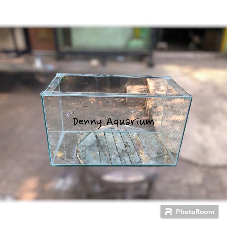 Aquarium kaca 60 x 30 x 35cm
