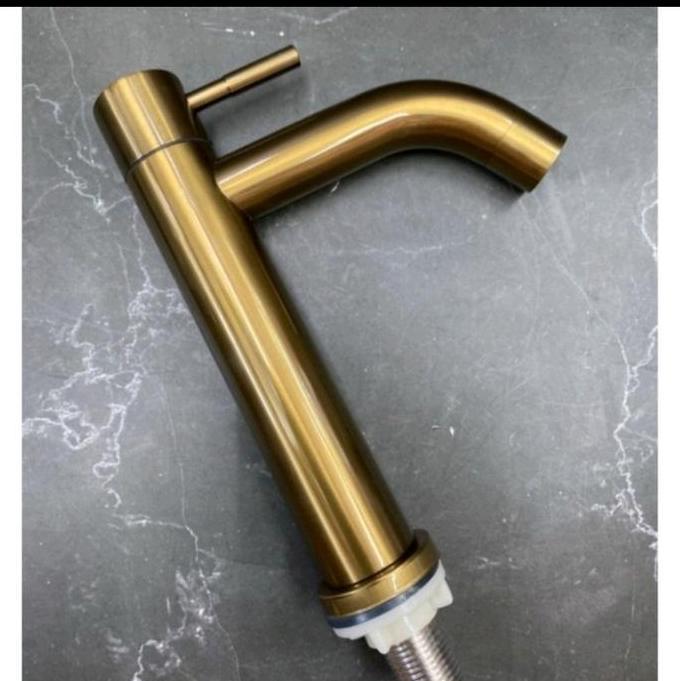 kran wastafel rose gold / kran wastafel stainless rose gold