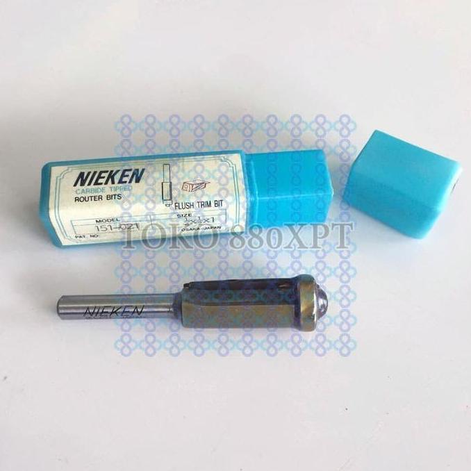 ><><><] Mata Profil 151-021 Router Bit Flush Trim 1/4" Nieken Japan