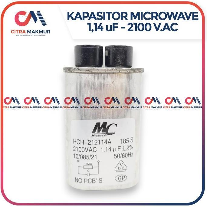 Kapasitor Microwave Oven 1,14 uf mf 2100 V Volt Micro Wave Cosmos MC RESTOCK