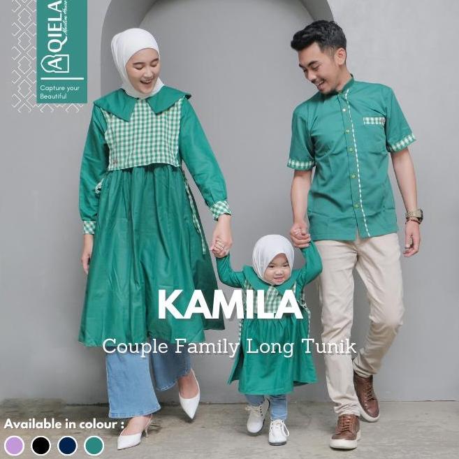 Tunik Couple Keluarga Kamila by Aqiela Muslim House