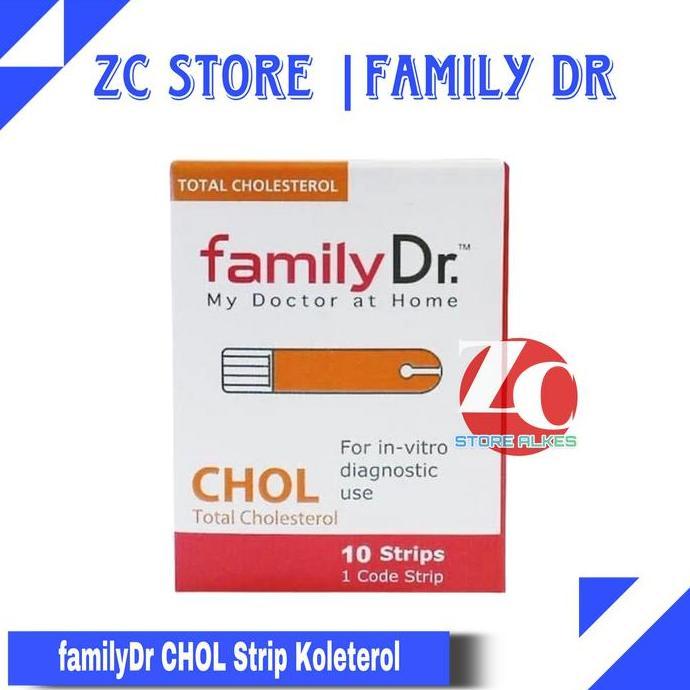 familyDr CHOL Strip Koleterol