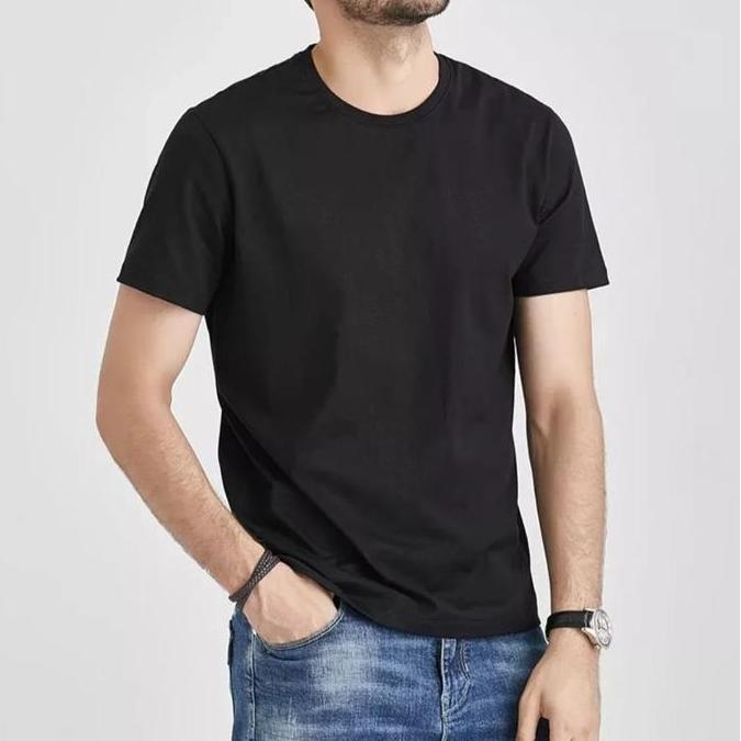 PAKET USAHA 6 PCS KAOS OBLONG POLOS LENGAN PENDEK BANYAK WARNA Baju Hitam