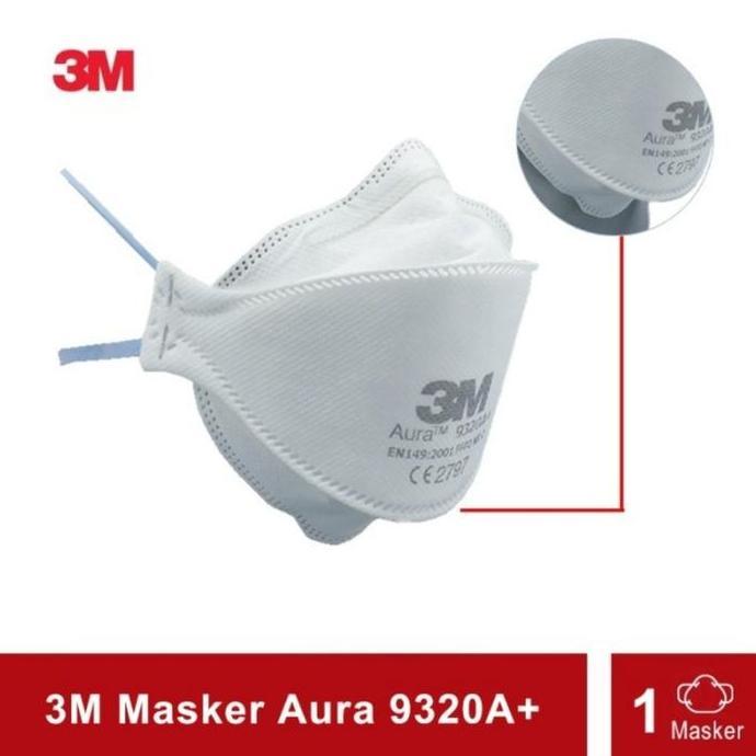 Aman- 3M Masker N95 Aura 9320A+ (Headloop-)