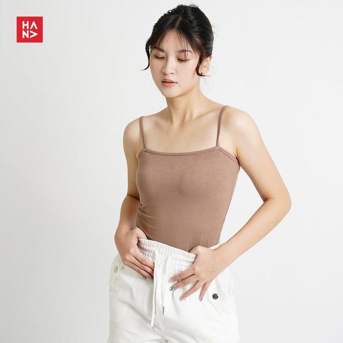Bisakok- Hana Fashion - Miranda Basic Fit Tank Top/ Atasan Tank Top Wanita- Tt029 Tank Top Cewek