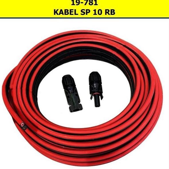 Kabel Solar Panel Kabel Panel Surya Kabel Solar Cell 2x4mm 10m