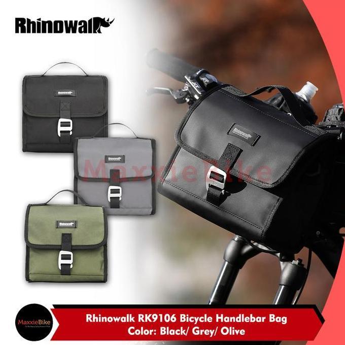 RHINOWALK Tas Sepeda Multifungsi RK9106 Handlebar Bag Tas Depan Sepeda MTB Roadbike RHINOWALK Tas Se