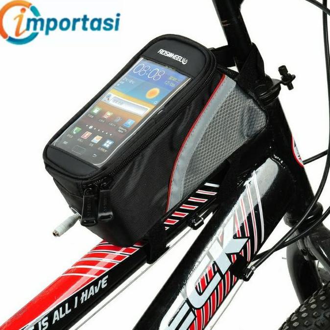 ROSWHEEL Tas Sepeda Phone Holder Touch Waterproof Bicycle Bag