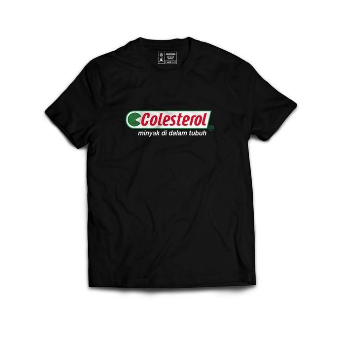 Kaos Hitam Colesterol - Nexcolony Official