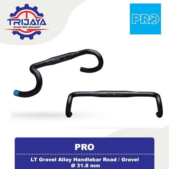 PRO LT Gravel Alloy Handlebar Road Gravel Stang Sepeda Balap Drop Bar