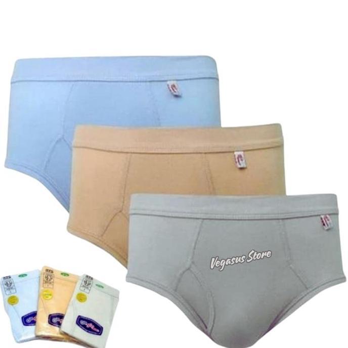 DY23 >> Celana Dalam Pria Gt Man 704 BW / Cd Pria GtMan BW Size S M L XL & Jumbo Dewasa Karet Katun 