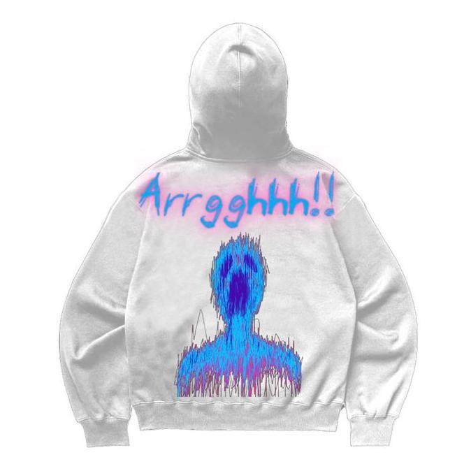 DE126 - Hoodie Pullover Argh Fleece Original