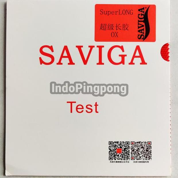 BEBAS ONGKIR - Dawei Saviga Test Super Long OX - King of Long Pips Bintik Bertahan