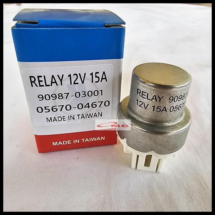 TERLARIS RELAY FUSE BOX COOLING FAN PENDINGIN RADIATOR TOYOTA KIJANG 5K GRAND KF52 COROLLA TWINCAM G