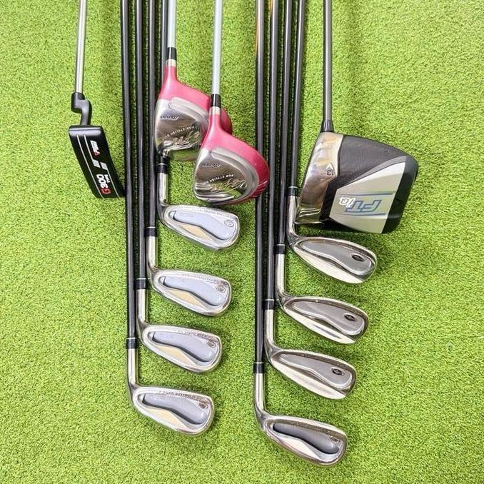 Stick Golf Ladies Maruman Exim Golf Shaft Graphite Flek Ladies Original Fullset Bag Golf NS