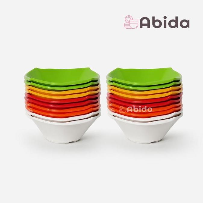 1 Lusin Mangkok Sambal kecil Melamin - Tempat Sambel Kecil - MK1313 AS