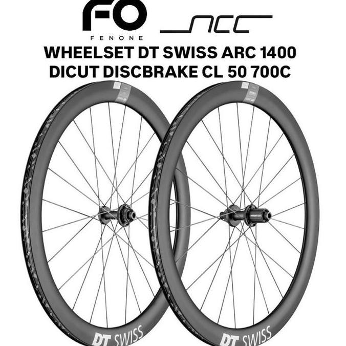 Wheelset DT SWISS ARC 1400 DICUT DISCBRAKE CL 50 700C / Wheelset ARC1400 DB