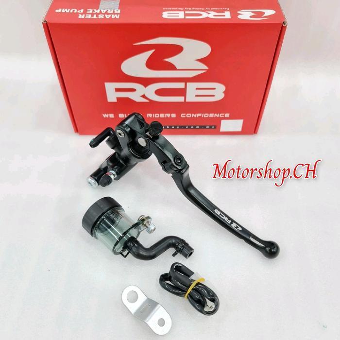 ( Ready Biru ) Master Rem Rcb S1 Kanan Kiri Kopling/Rem 14M Cnc Forged Radial Vario Beat Scoopy Geni