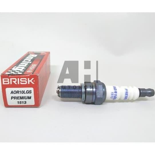 Busi Kawasaki KLX250 - KLX 250 - BRISK Premium LGS - AOR10LGS