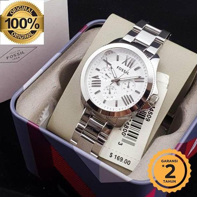 Jam F0SSIL AM4509 Silver 40mm 0riginal terlaris