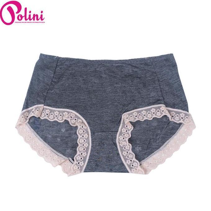 POLINI - Celana Dalam Wanita List Renda Cd Katun Premium 7284