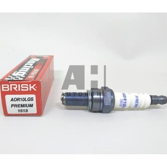 Busi Kawasaki KLX250 - KLX 250 - BRISK Premium LGS - AOR10LGS