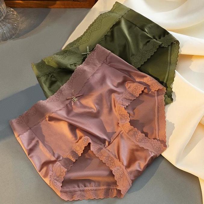 Celana Dalam Wanita Berkualitas Celana Dalam Lembut Satin Halus C2570