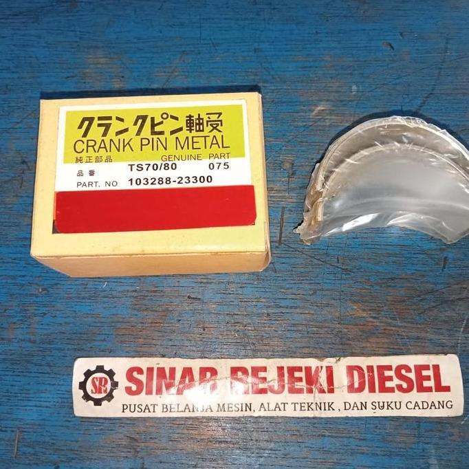 monggo] CPM Crank Pin Metal Metal Jalan Yanmar TS70 TS80 Oversize OS 0,75 0.75