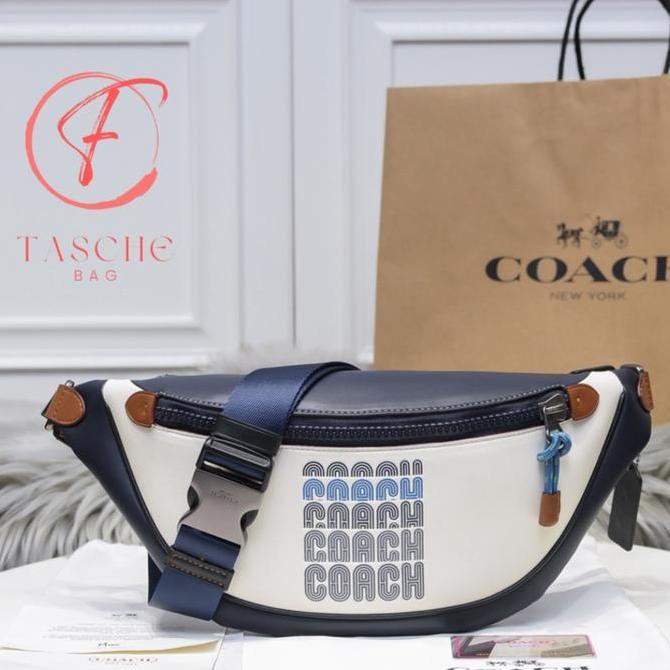 Tas Pria Ch 69305 Rivington Belt Bag Print Unisex Chest Bag Waistbag