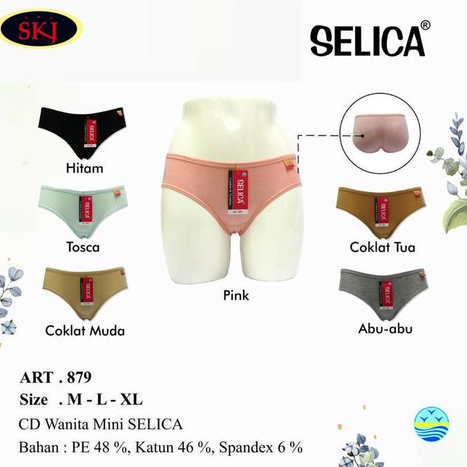 CD SELICA 879 Mini Wanita / Celana Dalam Wanita SELICA 879 Mini